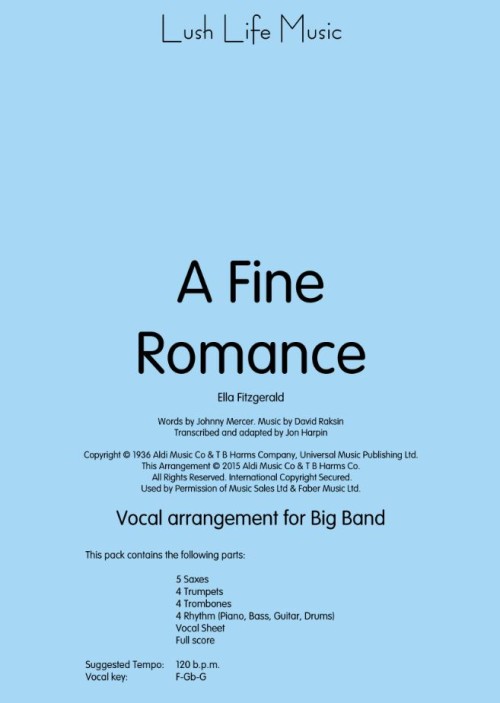 FINE ROMANCE, A (Ella Fitzgerald)